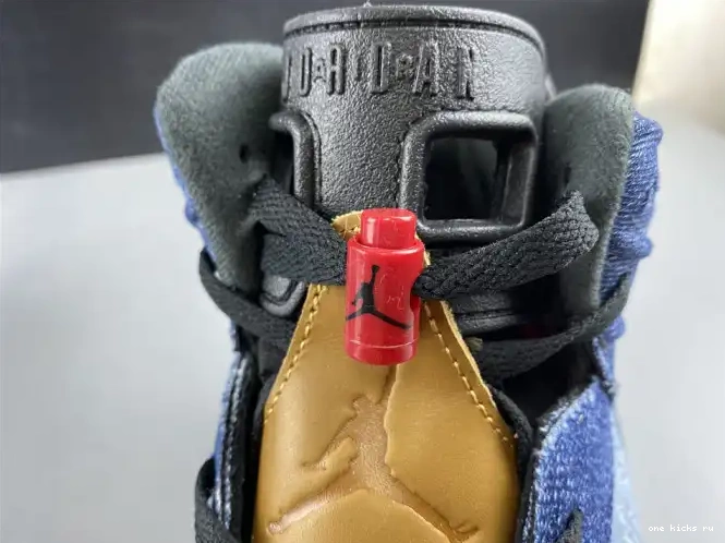 Chep Onekick Jordan Washed Denim CT5350-401 Air 6 0514